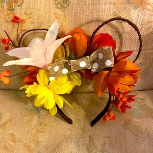 Fall floral Mouse Ears
